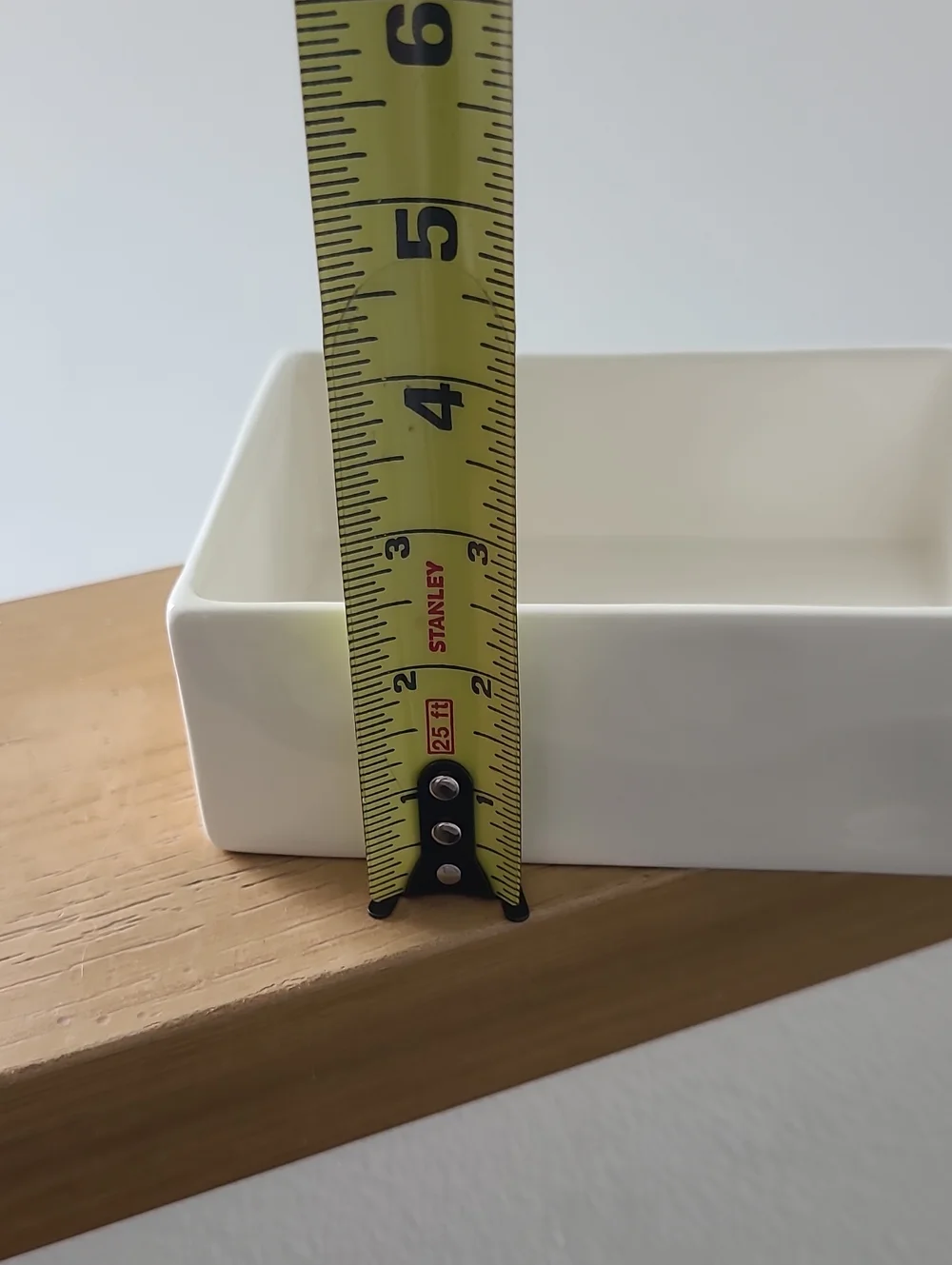 Bits & Baubles Ceramic Trinket Box - White